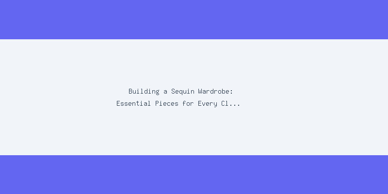 Sequin Products for Small Businesses: Marketing with Sparkle