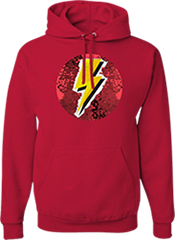 Pailletten-Kapuzenpullover
